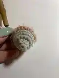 Funny Acorn Amigurumi Pattern step 3 - details and accessories