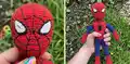 Spiderman Amigurumi Pattern step 3 - details and accessories