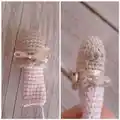 Nieves Amigurumi Pattern step 4 - final assembly and finishing