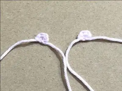Kitty The Little White Kitten Amigurumi Pattern step 4 - final assembly and finishing