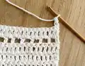 Baby Summer Blanket Crochet Pattern step 3 - details and accessories