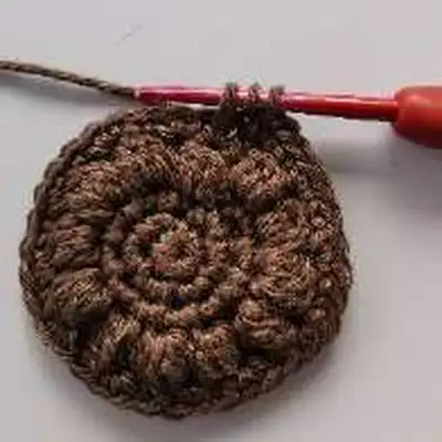 The Magic of Autumn Pine Cone Amigurumi Pattern step 4 - final assembly and finishing