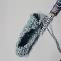 Hammerhead Shark Friend Amigurumi Pattern step 2 - assembly progress
