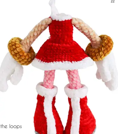 Pink Rascal Amigurumi Pattern step 4 - final assembly and finishing