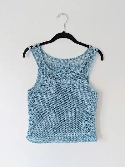Aestas Top Pattern step 1 - construction progress