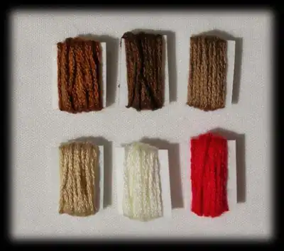 Jack Sparrow Amigurumi Pattern step 3 - details and accessories