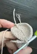 Little Teddy Bear Amigurumi Pattern step 4 - final assembly and finishing