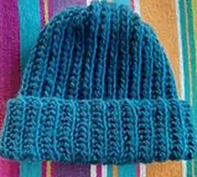 Winter is Coming Beanie Pattern step 1 - construction progress