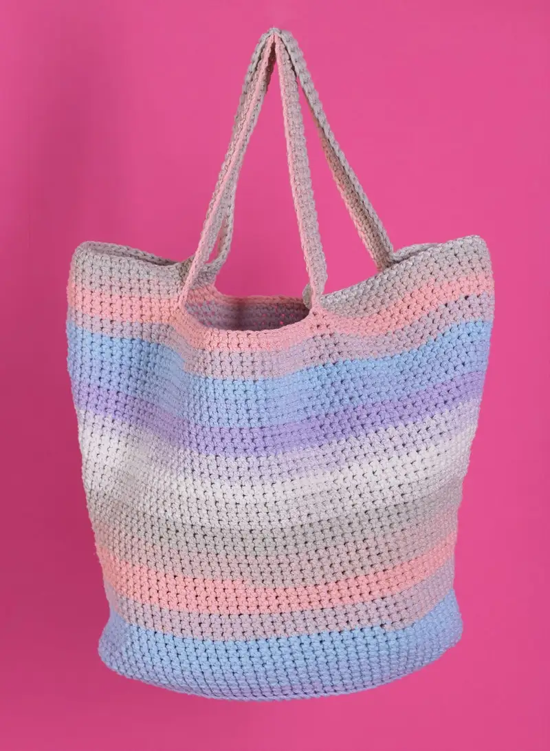 Free Intermediate crochet pattern: By Your Side Basket Bag Pattern - Easy to follow tutorial