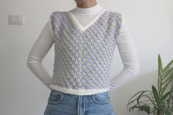 Corner To Corner Vest Pattern