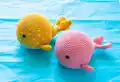 Wallace and Wanda Whales Amigurumi Pattern step 3 - details and accessories