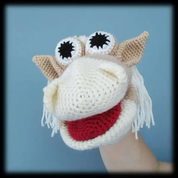 Horse Hand Puppet Amigurumi Pattern