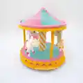 Merry-go-round Amigurumi Pattern step 1 - construction progress