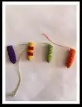 Miniature Pippi Amigurumi Pattern step 3 - details and accessories