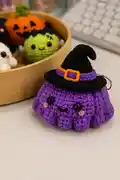 Kawaii Halloween Jelly Amigurumi Pattern step 2 - assembly progress