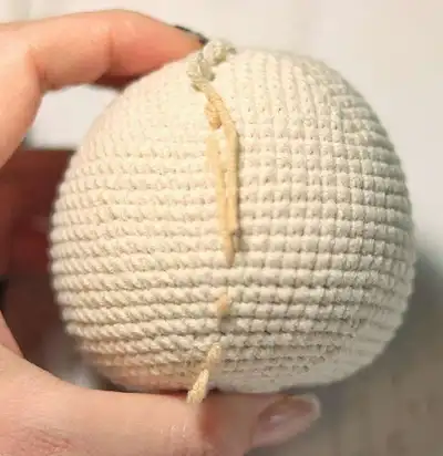 Teya the Fairy Amigurumi Pattern step 4 - final assembly and finishing