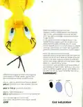 Tweety Amigurumi Pattern step 2 - assembly progress