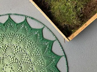 Lotus and Blossom Pattern step 2 - assembly progress