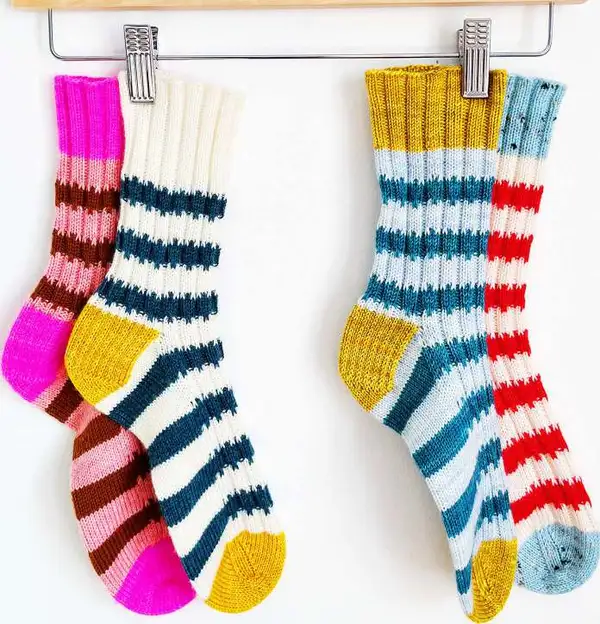 The Slip Rib Socks Pattern