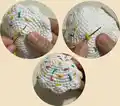 Gingerbread Amigurumi Pattern step 2 - assembly progress