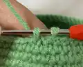 Crochet Emotional Support Pickle Amigurumi Pattern step 4 - final assembly and finishing
