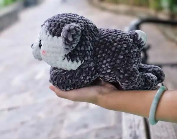 My little Husky dog Amigurumi Pattern