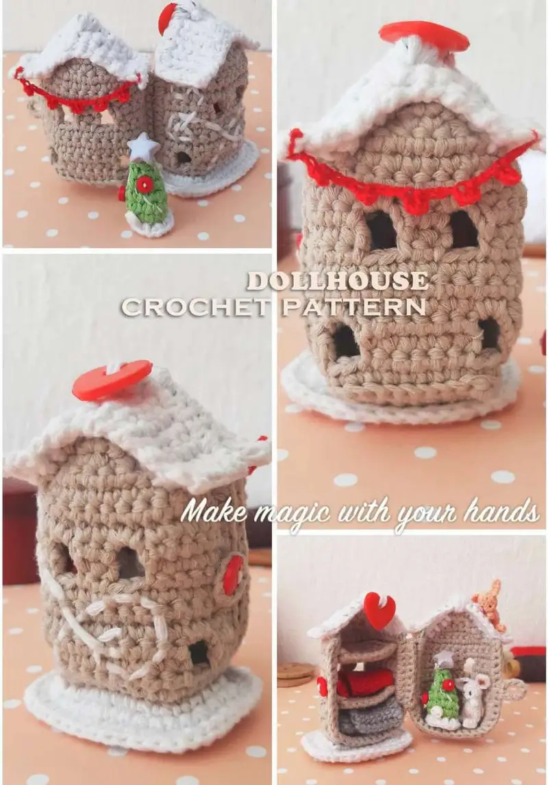 Free Intermediate crochet pattern: Elendan Dollhouse Pattern - Easy to follow tutorial