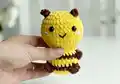 Amigurumi Collection Pattern step 1 - construction progress