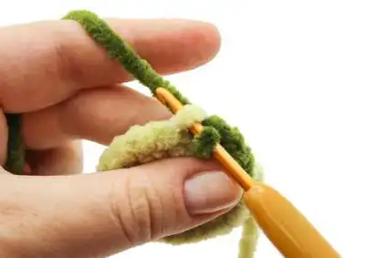 Dino Family Amigurumi Pattern step 2 - assembly progress