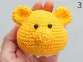 Winnie The Pooh & Friends Amigurumi Pattern step 2 - assembly progress