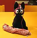 Jiji the Cat Amigurumi Pattern step 4 - final assembly and finishing
