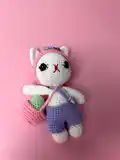 Bunny with Basket Amigurumi Pattern step 4 - final assembly and finishing