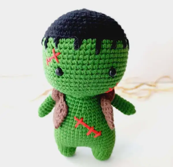 Monster Frankenstein Amigurumi Pattern