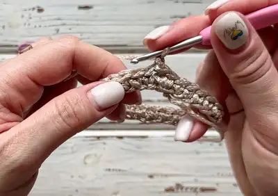 Chunky chain Pattern step 3 - details and accessories
