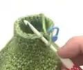 Magic Potion Amigurumi Pattern step 2 - assembly progress