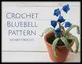 Crochet Bluebell Pattern step 1 - construction progress