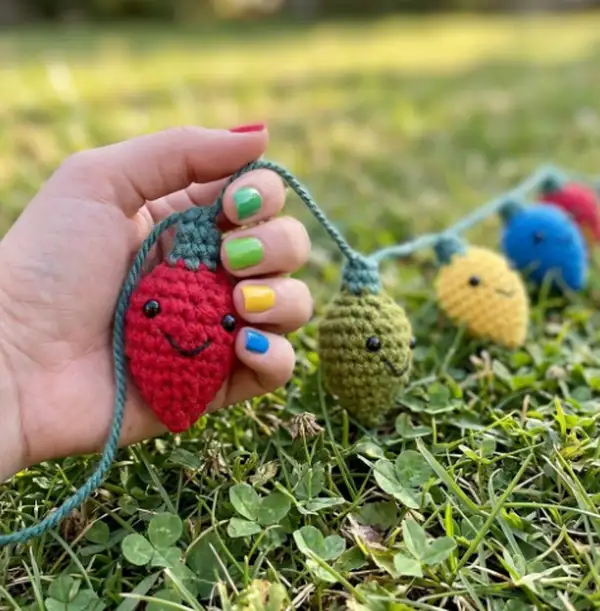 Amigurumi Holiday Lights Amigurumi Pattern