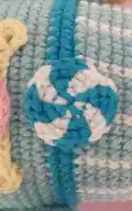 The Baby Blue Nutcracker Amigurumi Pattern step 4 - final assembly and finishing