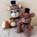Top Hat Teddy Amigurumi Pattern step 2 - assembly progress