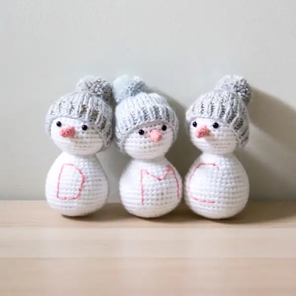 Snowman Friends Amigurumi Pattern