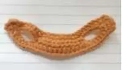 Standing and Sitting Goofy Amigurumi Pattern step 4 - final assembly and finishing
