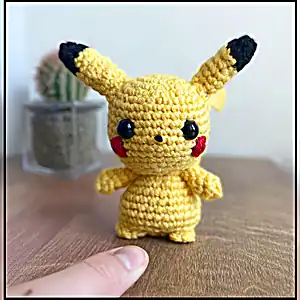 Pokémon Pikachu Amigurumi Pattern