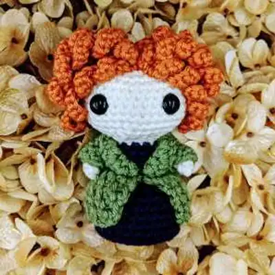 The Witchy Sisters Amigurumi Pattern step 2 - assembly progress
