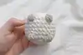 The Little Sheep Amigurumi Pattern step 3 - details and accessories