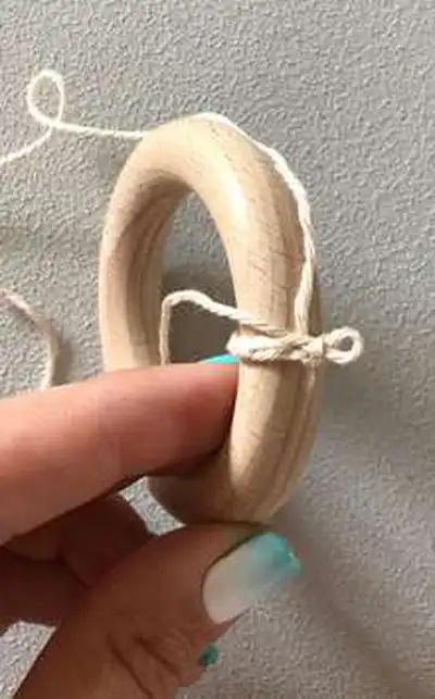 Rattle Bunny Amigurumi Pattern step 3 - details and accessories