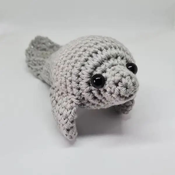 Manatee Friend Amigurumi Pattern