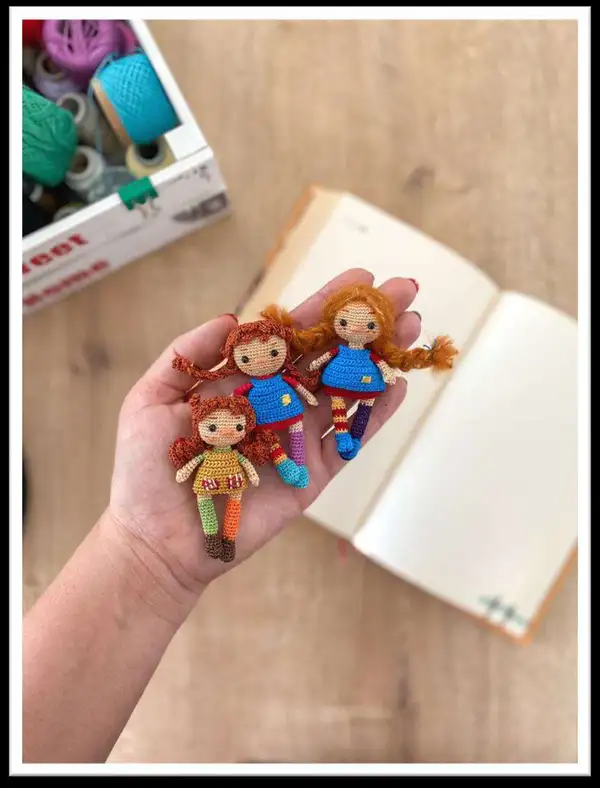 Miniature Pippi Amigurumi Pattern