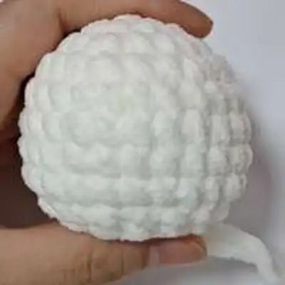 Llama No Sew Amigurumi Pattern step 2 - assembly progress