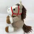 Horse Amigurumi Pattern step 1 - construction progress