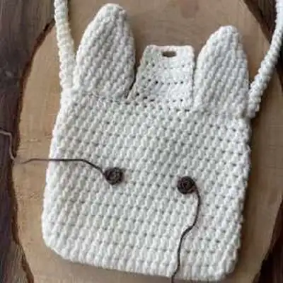 Bunny Bag Pattern step 4 - final assembly and finishing